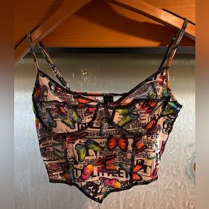 Crop top, size XS